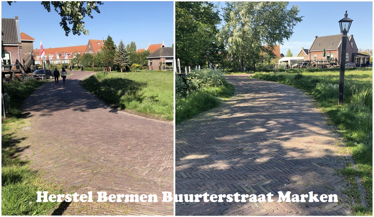 Vanaf maandag 23 mei herstel bermen aan de Buurterstraat