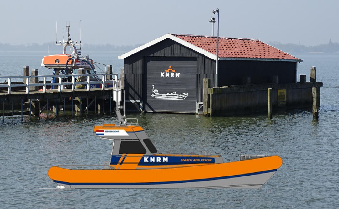 Schenking nieuwe reddingboot KNRM Marken