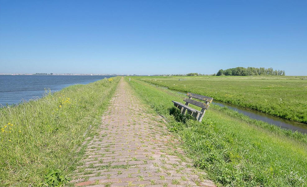 Maaiwerkzaamheden West- en Zuidkade van Marken