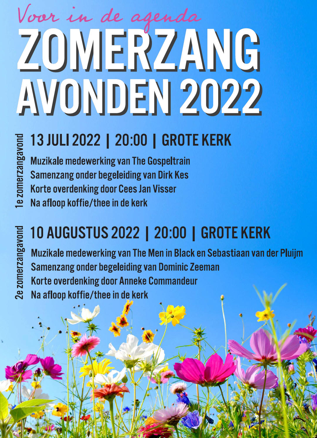 Zomerzangavonden 2022