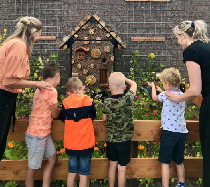 Twee basisscholen toveren hun schoolplein om van grijs naar groen