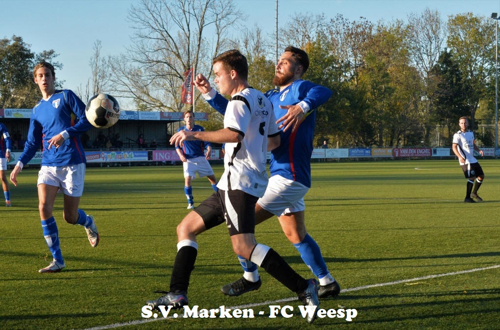 Karakteristieken &amp; Foto's : S.V. Marken - FC Weesp