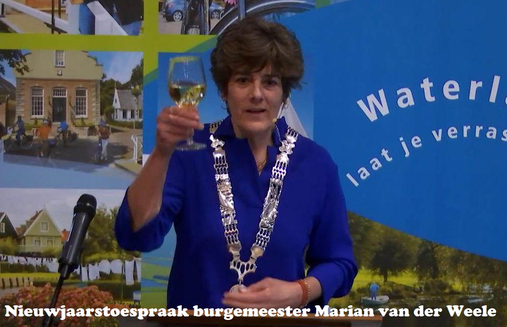 Nieuwjaarstoespraak burgemeester Marian van der Weele