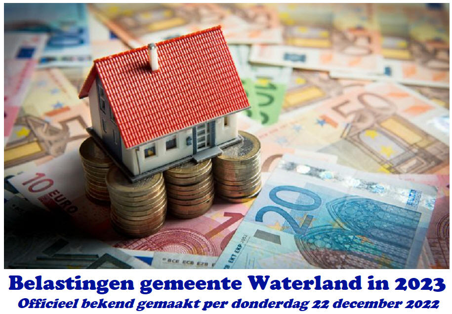 Belastingen gemeente Waterland in 2023