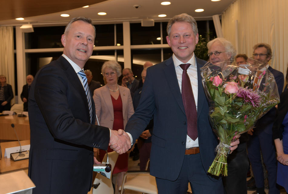 Remco Bosma beëdigd als dijkgraaf, boegbeeld van HHNK