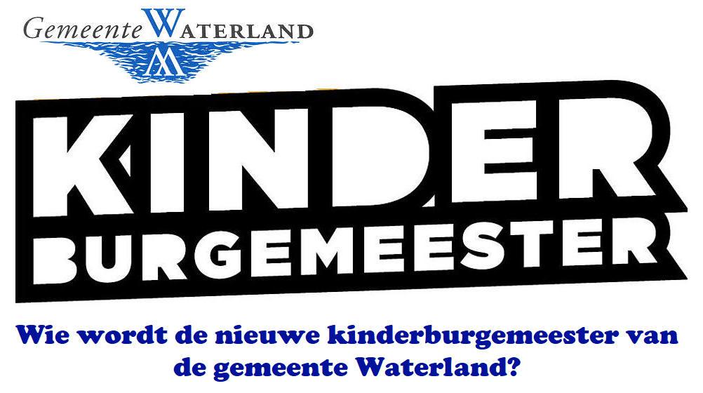 Wie wordt de nieuwe kinderburgemeester van de gemeente Waterland?