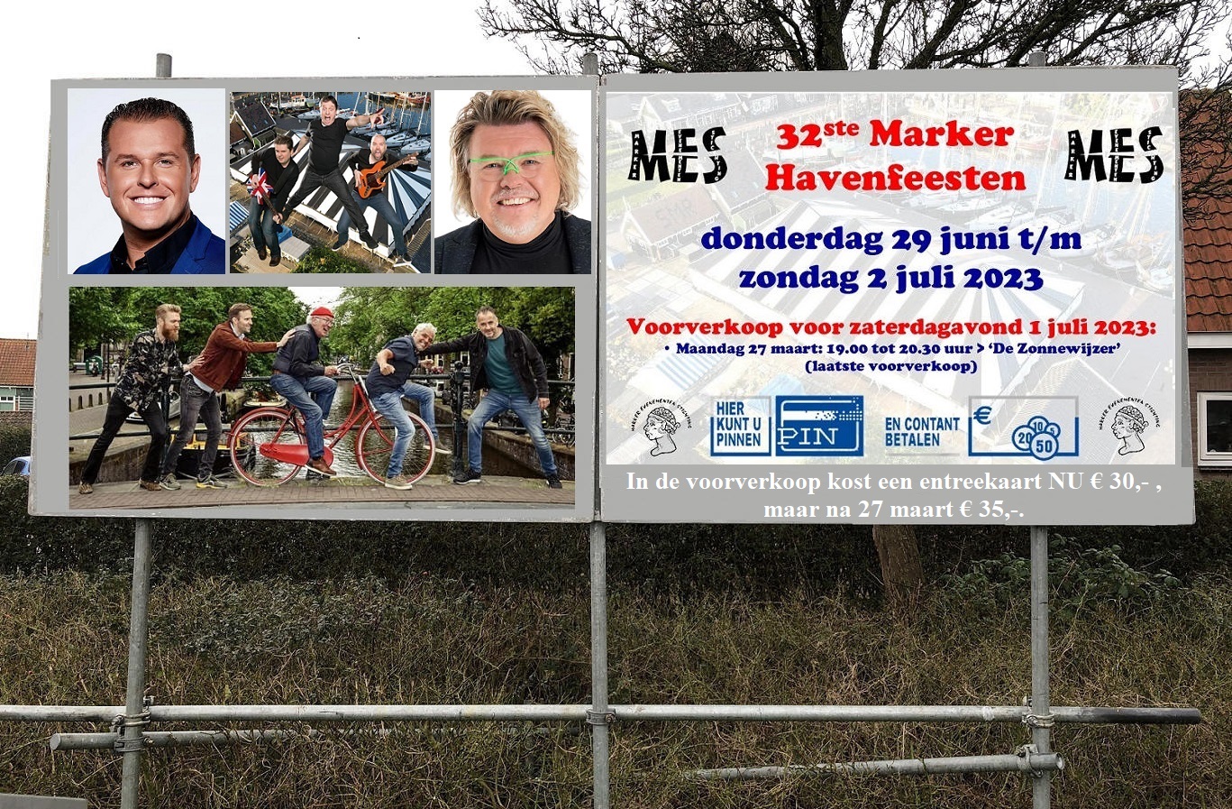 Laatste voorverkoop Marker Havenfeesten 2023