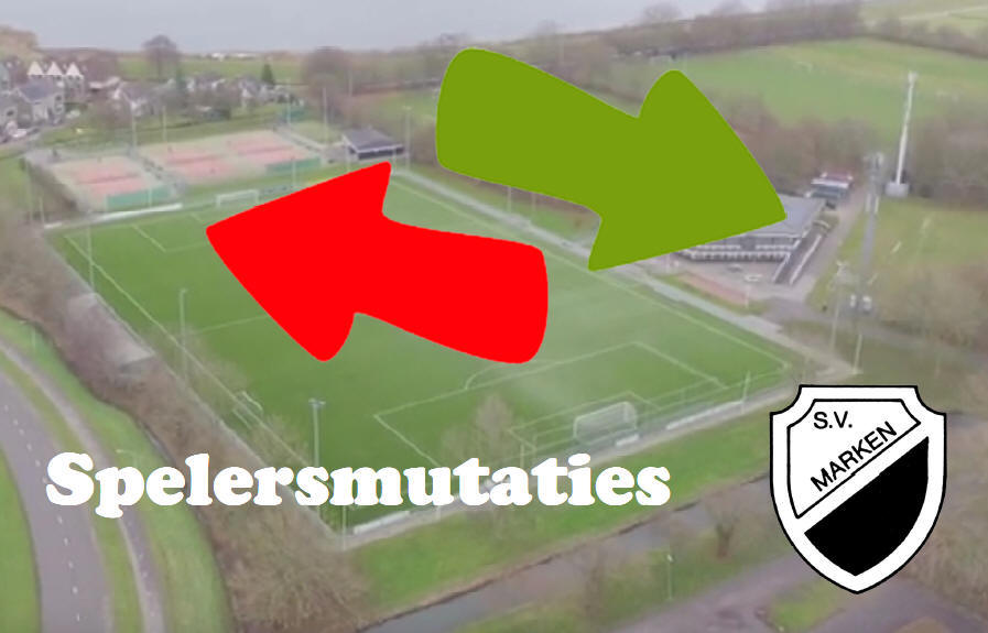 Spelersmutaties Sportvereniging Marken