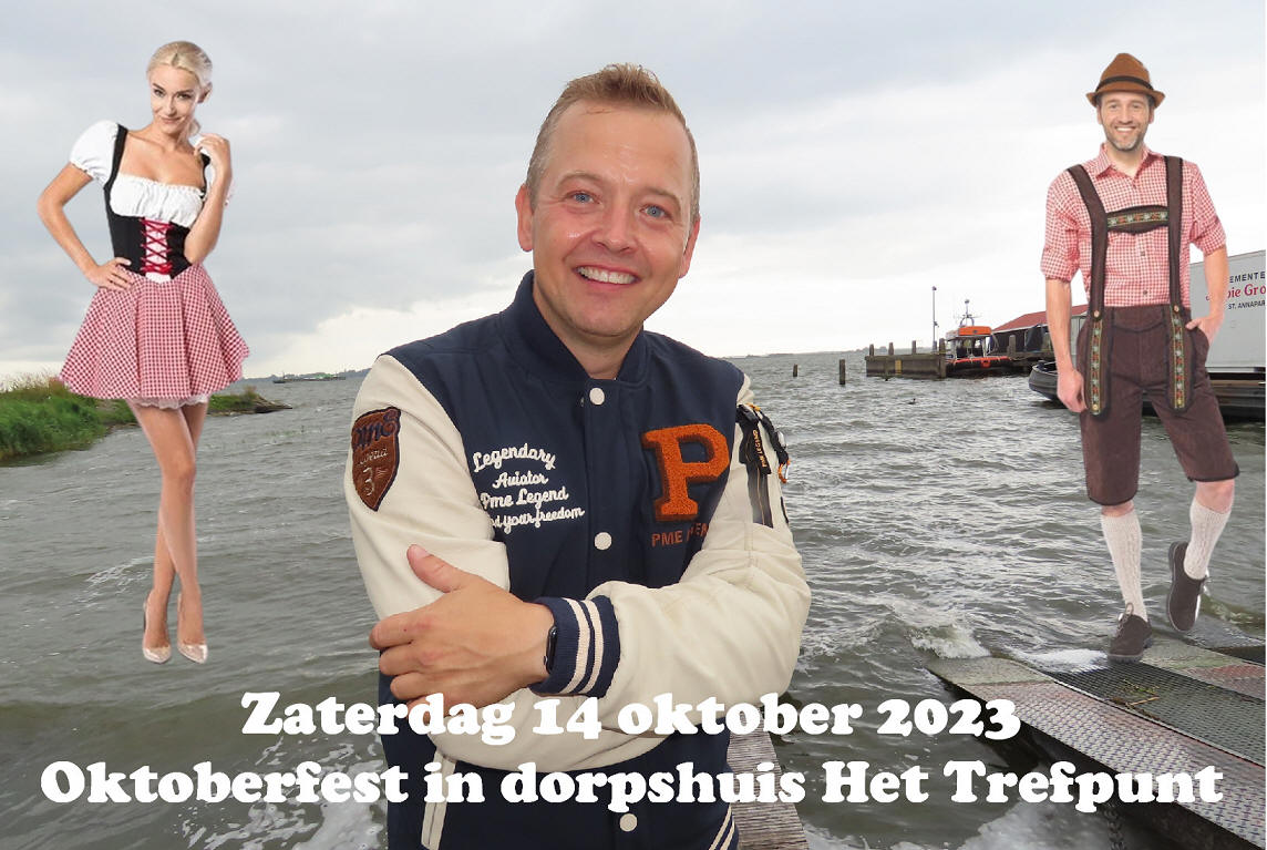 Zaterdag 14 oktober 2023 : Oktoberfest in dorpshuis Het Trefpunt