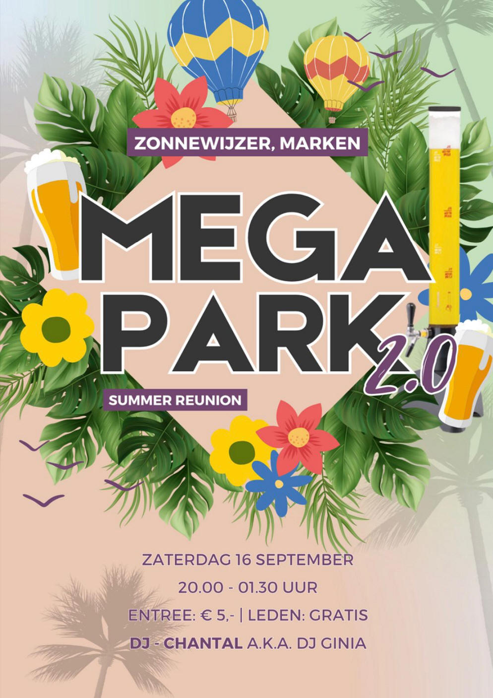 Zaterdag 16 september: 'MegaPark' in de Zonnewijzer