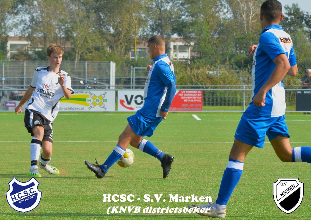 Karakteristieken: HCSC - S.V. Marken (KNVB districtsbeker)