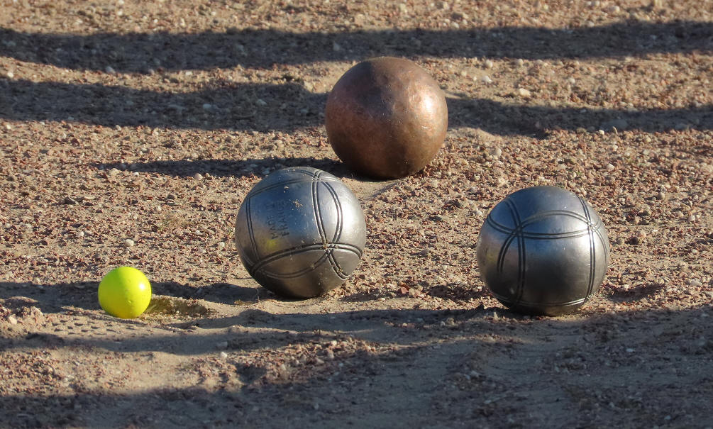 Zondag 24 september Jeu de Boules enkelspel wedstrijd