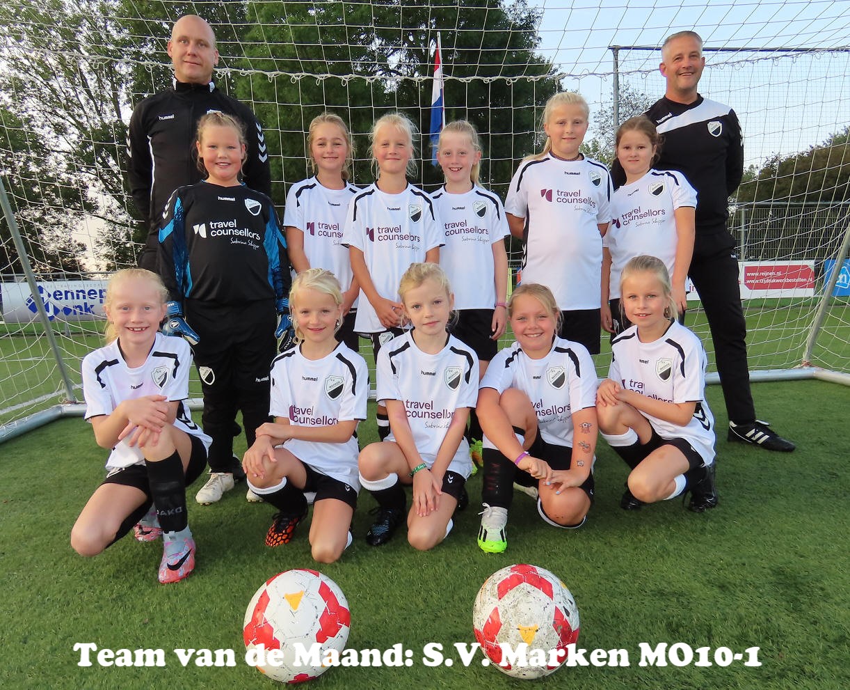 Team van de Maand: S.V. Marken MO10-1