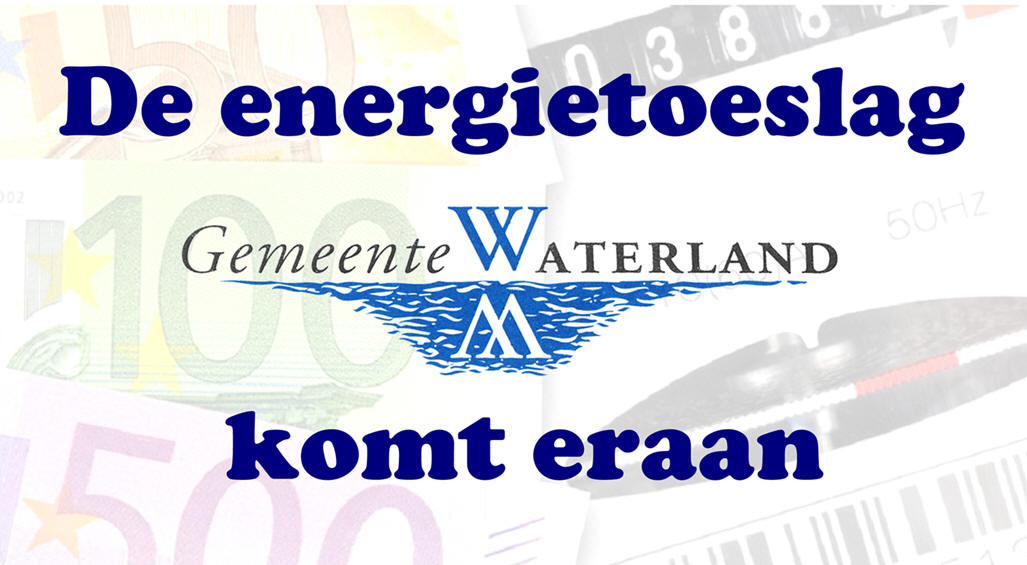 De energietoeslag gemeente Waterland komt eraan