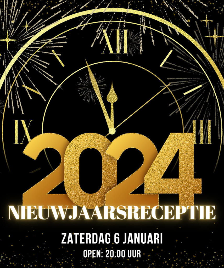 Zaterdag 6 januari: Nieuwjaarsreceptie in de Zonnewijzer