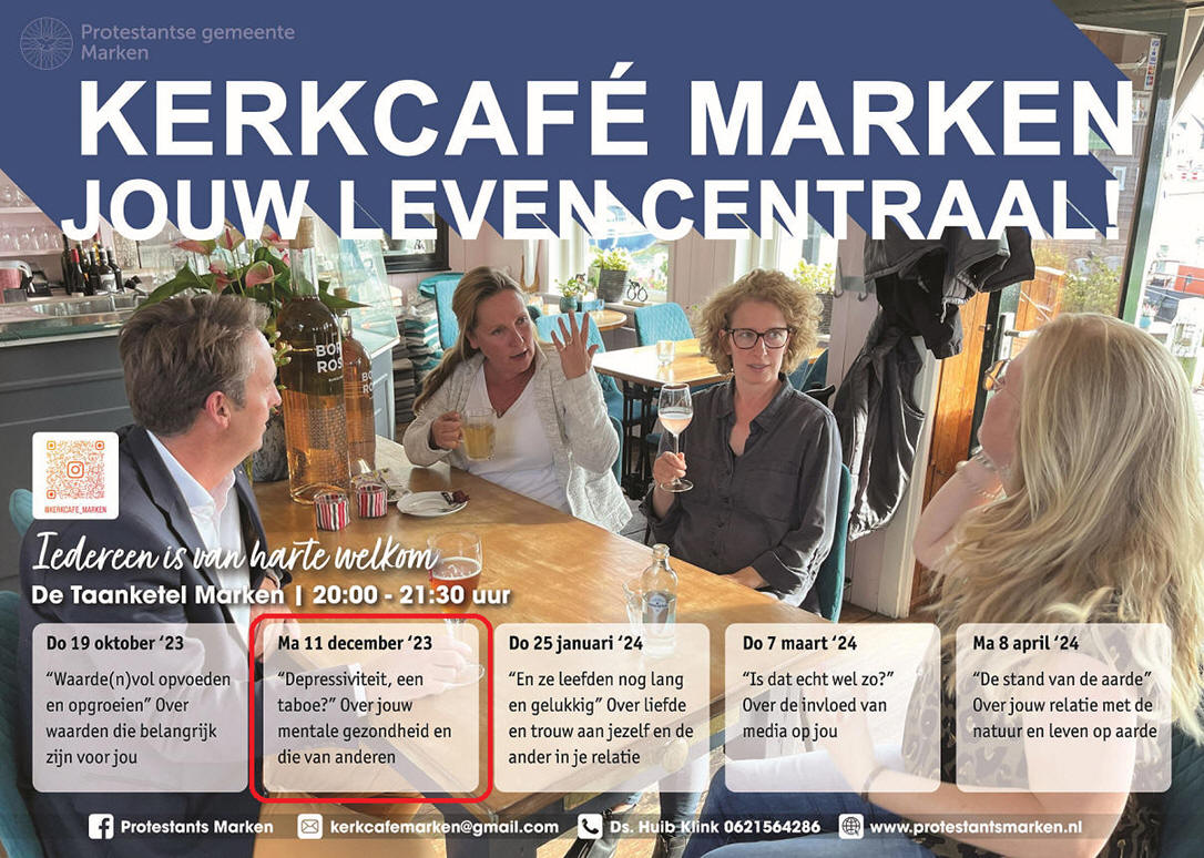 Kerkcafé Marken 11 december, een verslag