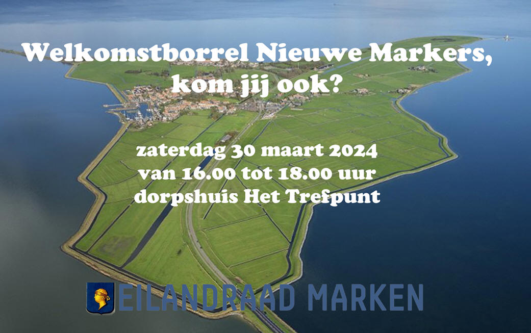 Welkomstborrel Nieuwe Markers, kom jij ook?