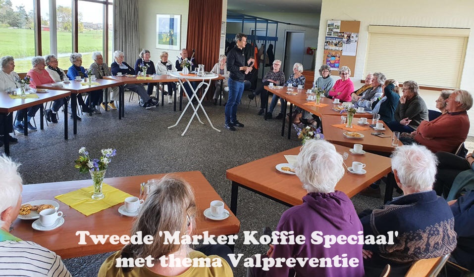 Tweede 'Marker Koffie Speciaal' met thema Valpreventie