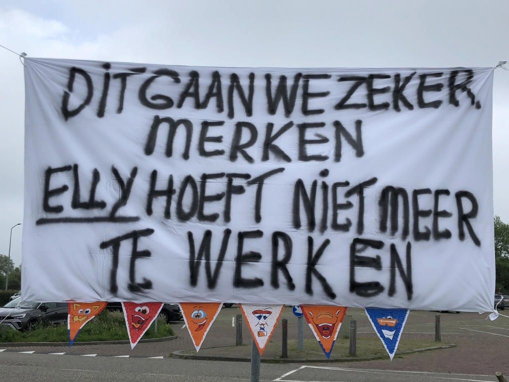 'Dit gaan we zeker merken, Elly hoeft niet meet te werken'