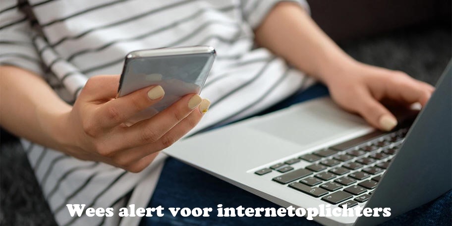 Wees alert voor internetoplichters