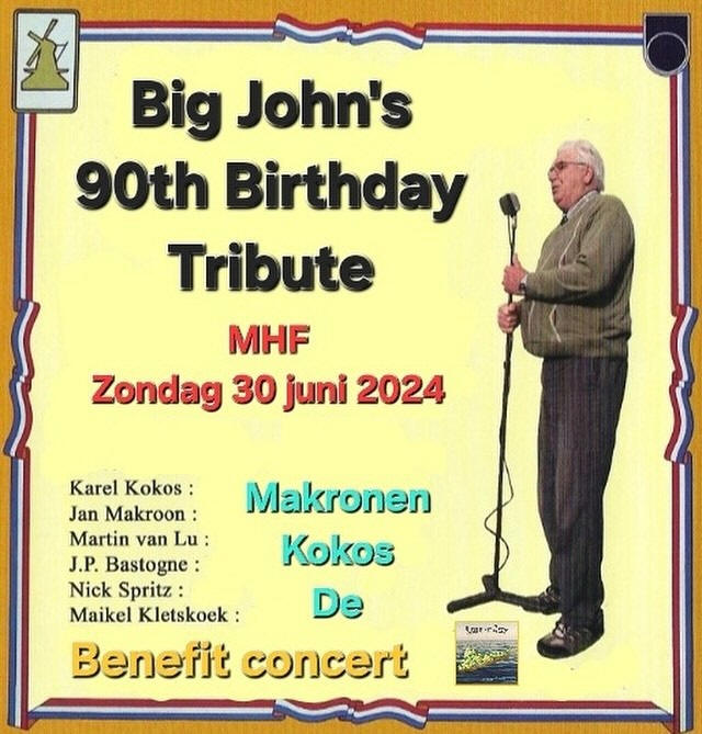 'Big John's 90th Birthday Tribute' door De Kokosmakronen