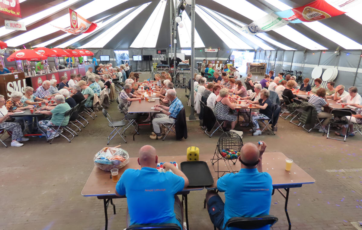 Open Lunchtafel &amp; Bingo groot succes tijdens de Marker Havenfeesten