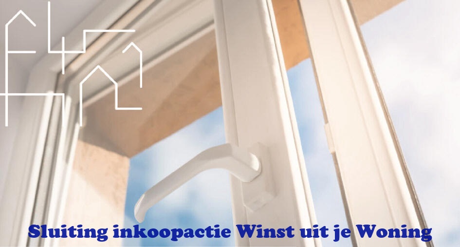 Sluiting inkoopactie Winst uit je Woning