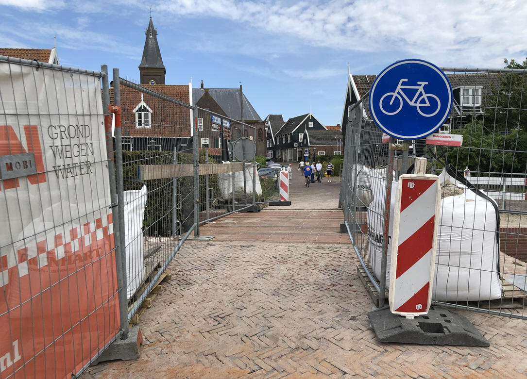 Wilhelminabrug toegankelijk voor voetgangers en fietsers