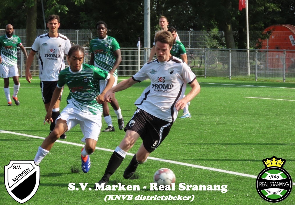 Karakteristieken: S.V. Marken - Real Sranang (KNVB districtsbeker)