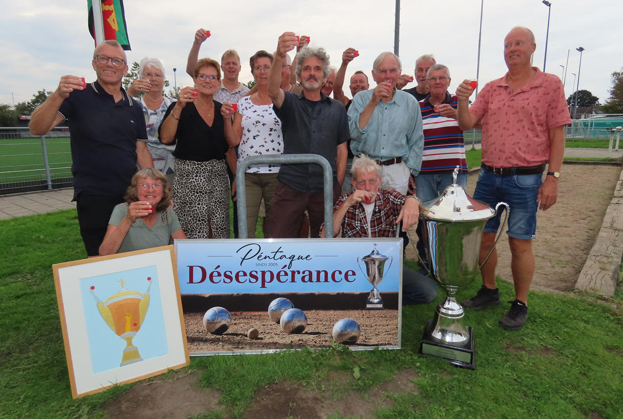 Klaas Peereboom wint Marker Jeu de Boules competitie 2024