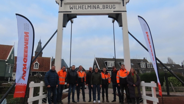 Wilhelminabrug officieel geopend