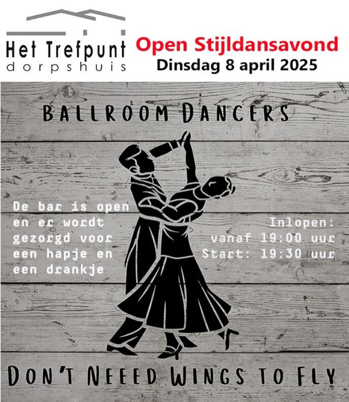 Open Stijldansavond in Het Trefpunt